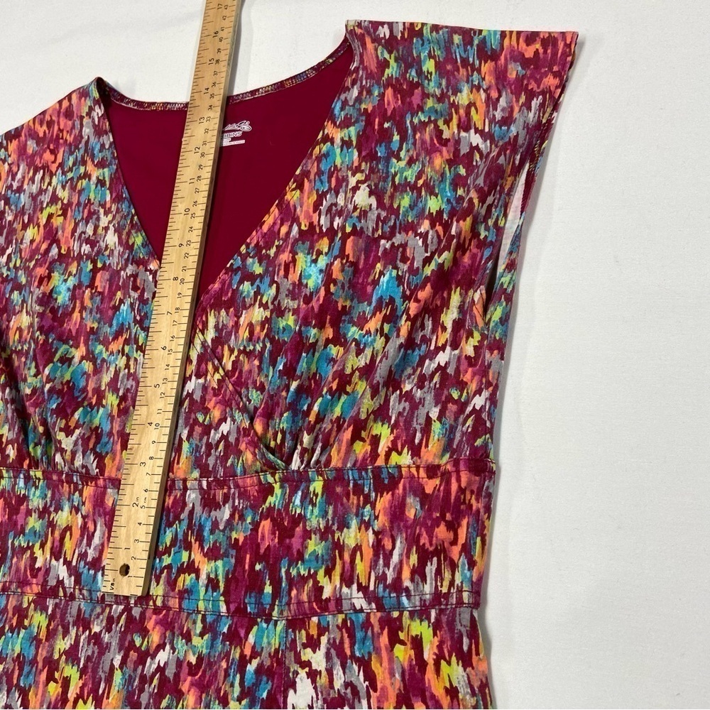 Royal Robbins Cotton Dress Jersey Knit Stretch Rainbow Althleisure Med Gorpcore - Picture 12 of 16
